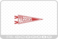 Warriors Sports Team SVG PNG DXF Product Image 1