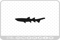 Shark Silhouette SVG PNG DXF Product Image 1