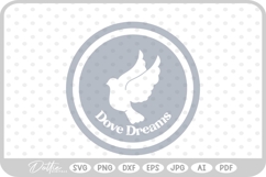 Dove Quote SVG PNG DXF Product Image 1