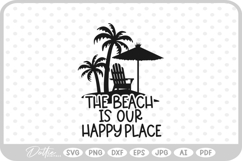 Beach Quote SVG PNG DXF Product Image 1