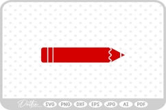 Pencil Art Supply SVG PNG DXF Product Image 1
