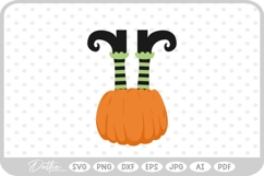 Halloween Witch Feet SVG PNG DXF Product Image 1