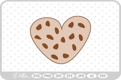 Chocolate Chip Cookie SVG PNG DXF Product Image 1