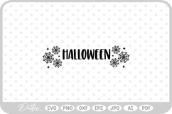 Spooky Season Design Halloween Quote SVG PNG DXF Product Image 1