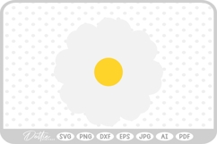 Daisy Flower SVG PNG DXF Product Image 1