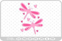 Dragonfly SVG PNG DXF Product Image 1