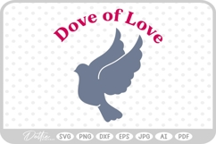 Dove Quote SVG PNG DXF Product Image 1