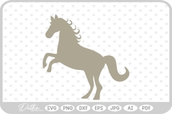 Horse Silhouette SVG PNG DXF Product Image 1