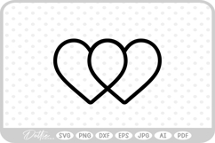 Heart SVG PNG DXF Product Image 1