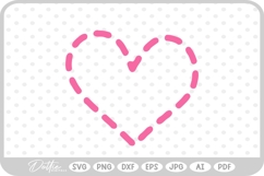 Heart Shape SVG PNG DXF Product Image 1