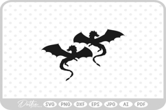 Dragon SVG PNG DXF Product Image 1