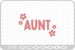 Aunt Relative SVG PNG DXF Product Image 1
