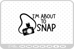 Camera Quote SVG PNG DXF Product Image 1