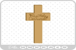 First Holy Communion SVG PNG DXF Product Image 1