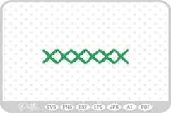 Border Line Wavy Shape Decorative SVG PNG DXF Product Image 1