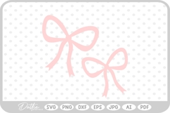 Bow SVG PNG DXF Product Image 1