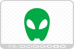 Alien SVG PNG DXF Product Image 1