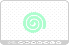 Rolled Flower Paper Craft SVG PNG DXF Product Image 1