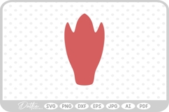 Flower Petal Shape Silhouette SVG PNG DXF Product Image 1