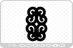 Swirl Flourish Shape Decorative SVG PNG DXF Product Image 1