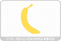 Banana SVG PNG DXF Product Image 1