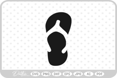 flip flops SVG PNG DXF Product Image 1