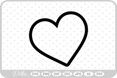Heart SVG PNG DXF Product Image 1