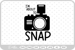 Camera Quote SVG PNG DXF Product Image 1
