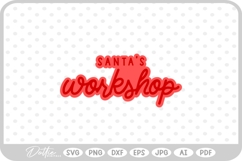 Christmas Quote Script Festive Winter SVG PNG DXF Product Image 1