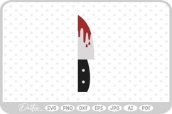 Knife Knives Halloween Blood SVG PNG DXF Product Image 1