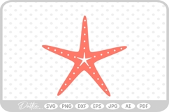 Starfish SVG PNG DXF Product Image 1