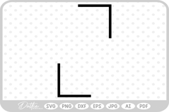 Geometric Shape Border SVG PNG DXF Product Image 1
