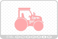 Tractor SVG PNG DXF Product Image 1