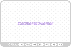 Heart Line SVG PNG DXF Product Image 1