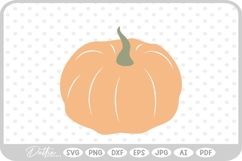 Pumpkin Halloween Autumn Fall Thanksgiving SVG PNG DXF Product Image 1