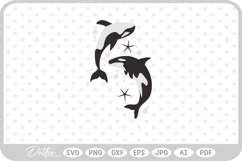 Orca Whale SVG PNG DXF Product Image 1