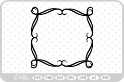 Swirl Shape Decorative SVG PNG DXF Product Image 1