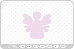 Angel Christmas SVG PNG DXF Product Image 1