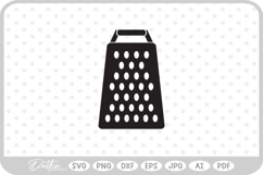 Cheese Grater SVG PNG DXF Product Image 1