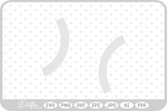 Tennis Ball Stripes SVG PNG DXF Product Image 1