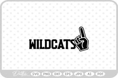 Sports Wildcats Team SVG PNG DXF Product Image 1