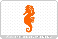 Seahorse SVG PNG DXF Product Image 1