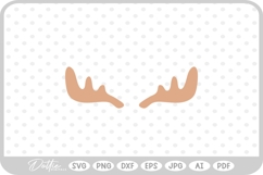 Antlers SVG PNG DXF Product Image 1