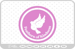 Dove Quote SVG PNG DXF Product Image 1