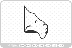 Witch Nose Warts Halloween Green SVG PNG DXF Product Image 1