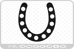 Horse Shoe SVG PNG DXF Product Image 1