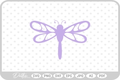 Dragonfly SVG PNG DXF Product Image 1