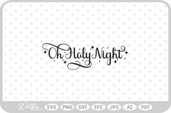 Nativity Scene Outline Silhouette Shape Christmas SVG PNG DX Product Image 1