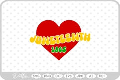 Juneteenth 1865 SVG PNG DXF Product Image 1