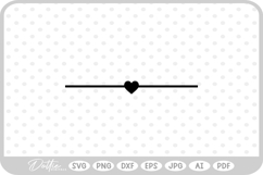 Line Divider SVG PNG DXF Product Image 1